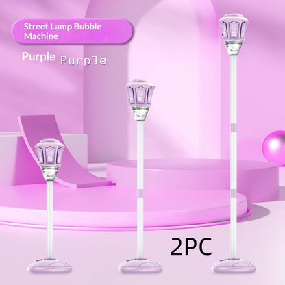 Fully Automatic Lighting Outdoor Camping Bubble Machine