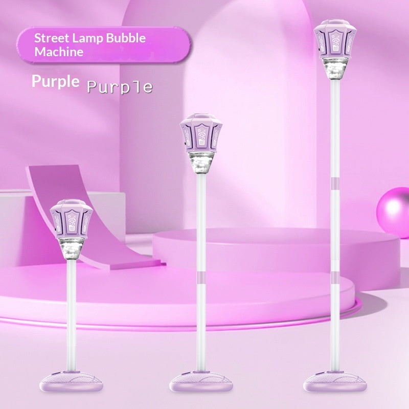 Fully Automatic Lighting Outdoor Camping Bubble Machine