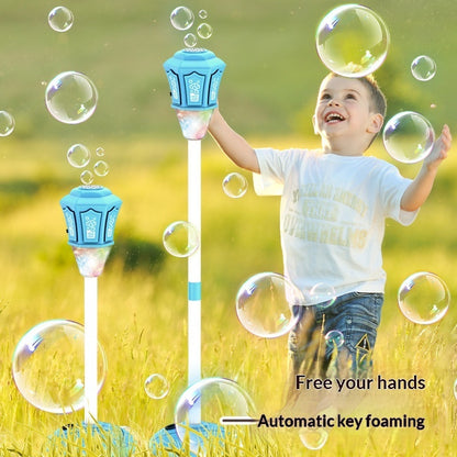 Fully Automatic Lighting Outdoor Camping Bubble Machine
